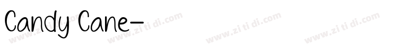 Candy Cane字体转换 Candy Cane字体转换
